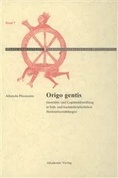 Book cover of Origo gentis by Alheydis Plassmann