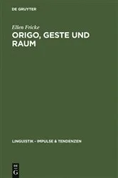 Book cover of Origo, Geste und Raum by Unknown
