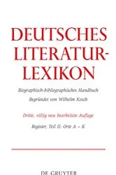 Book cover of Orte by Wilhelm Kosch