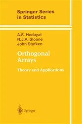 Book cover of Orthogonal Arrays by A.S. Hedayat