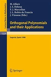 Book cover of Orthogonal Polynomials and their Applications by Manuel Alfaro