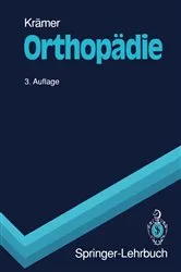 Book cover of OrthopÃ¤die (3rd ed.) by JÃ¼rgen KrÃ¤mer
