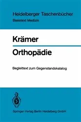 Book cover of OrthopÃ¤die by J. KrÃ¤mer