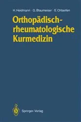 Book cover of OrthopÃ¤dischrheumatologische Kurmedizin by Horst-Michael Heidmann