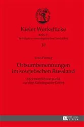 Book cover of Ortsumbenennungen im sowjetischen Russland by Ludwig Steindorff