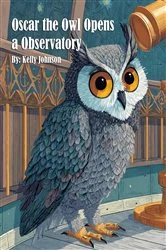 Book cover of Oscar the Owl Opens a Observatory by Kelly Johnson