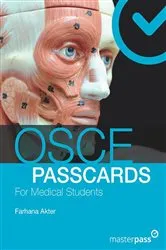 Book cover of OSCE PASSCARDS for Medical Students by Farhana Akter