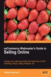 Book cover of osCommerce Webmaster's Guide to Selling Online by Vadym Gurevych