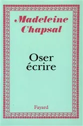 Book cover of Oser écrire by Unknown
