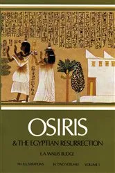 Book cover of Osiris and the Egyptian Resurrection, Vol. 1 by E. A. Wallis Budge