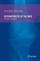 Book cover of Osteoarthritis of the knee by Michel Bonnin