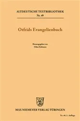 Book cover of Otfrids Evangelienbuch by Otfrid von Weissenburg