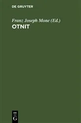 Book cover of Otnit by Franz Joseph Mone