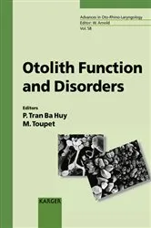 Book cover of Otolith Function and Disorders by P. Tran Ba Huy