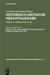 Book cover of Otto. Das leidende Weib. Scenen aus Pyrrhus Leben und Tod by Edward P. Harris