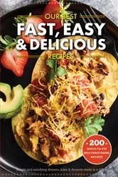 Book cover of Our Best Fast, Easy & Delicious Recipes by Gooseberry Patch