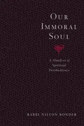 Book cover of Our Immoral Soul by Nilton Bonder