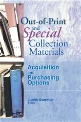 Book cover of Out-of-Print and Special Collection Materials by Linda S Katz