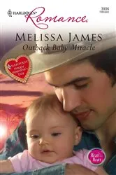 Book cover of Outback Baby Miracle by Melissa James