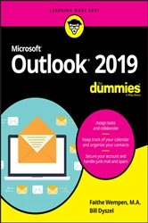 Book cover of Outlook 2019 For Dummies by Faithe Wempen