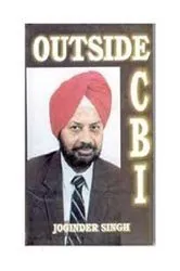 Book cover of Outside CBI by Joginder Singh