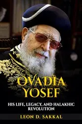 Book cover of Ovadia Yosef by Leon D. Sakkal