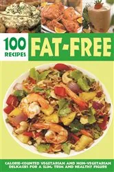 Book cover of Over 100 Fat-Free Recipes by Elizabeth Jyoti Mathew