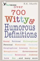 Book cover of Over 700 Witty & Humorous definitions by R.K. MURTHI
