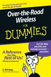 Book cover of Over-the-Road Wireless For Dummies by E. Phil Haley