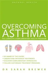 Book cover of Overcoming Asthma by Sarah Brewer