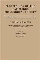 Book cover of Ovidiana Graeca by P. E. Easterling