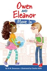 Book cover of Owen and Eleanor Move In by H. M. Bouwman