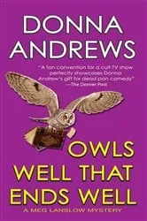 Book cover of Owls Well That Ends Well by Donna Andrews