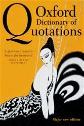 Book cover of Oxford Dictionary of Quotations 8e (8th ed.) by Elizabeth Knowles