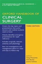 Book cover of Oxford Handbook of Clinical Surgery (3rd ed.) by Greg McLatchie