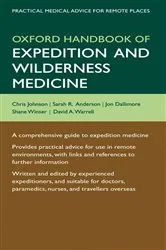 Book cover of Oxford Handbook of Expedition and Wilderness Medicine by Chris Johnson