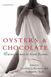 Book cover of Oysters & Chocolate by Jordan LaRousse