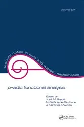Book cover of p-adic Function Analysis by Unknown