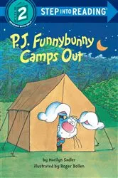 Book cover of P. J. Funnybunny Camps Out by Marilyn Sadler