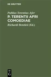 Book cover of P. Terentii Afri Comoediae by Publius Terentius Afer