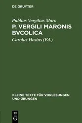 Book cover of P. Vergili Maronis bvcolica by Unknown