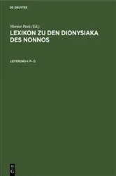 Book cover of (P–Ω) by Werner Peek