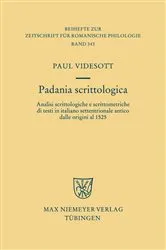 Book cover of Padania scrittologica by Paul Videsott
