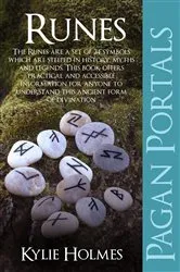 Book cover of Pagan Portals - Runes by Kylie Holmes
