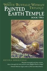 Book cover of Painted Earth Temple by Heyoka Merrifield