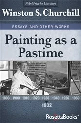Book cover of Painting as a Pastime by Winston S. Churchill