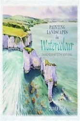 Book cover of Painting Landscapes in Watercolour by Oliver Pyle