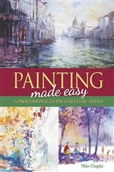 Book cover of Painting Made Easy by Mike Chaplin