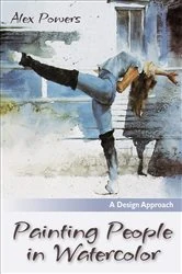Book cover of Painting People in Watercolor by Alex Powers