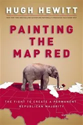Book cover of Painting the Map Red by Hugh Hewitt